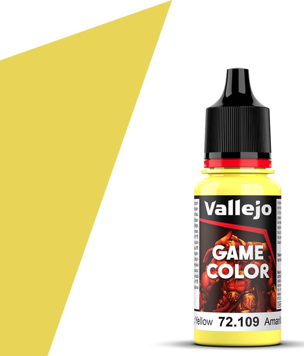 Vallejo 72.109 Game Color Toxic Yellow 18ml