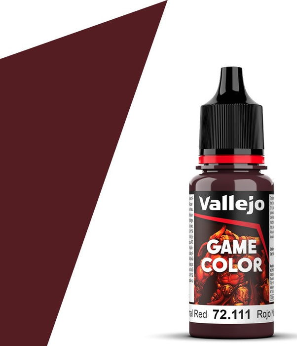 Vallejo 72.111 Game Color Nocturnal Red 18ml