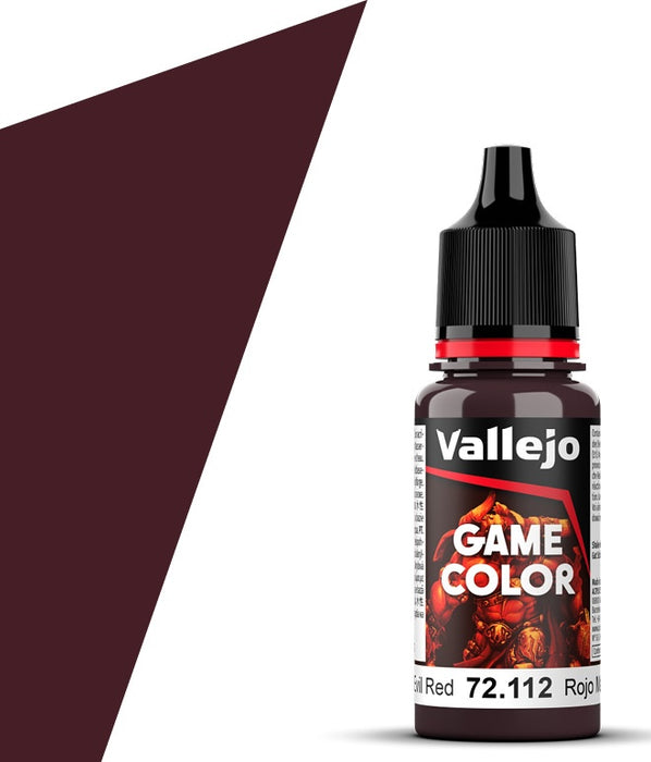 Vallejo 72.112 Game Color Evil Red 18ml