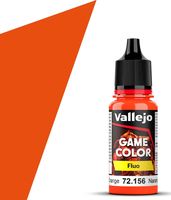 Vallejo 72.156 Game Color Fluorescent Orange 18ml