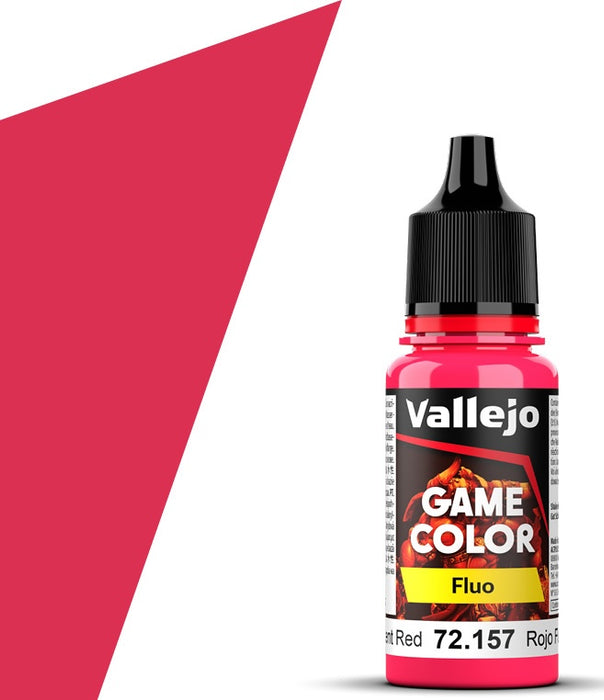 Vallejo 72.157 Game Color Fluorescent Red 18ml