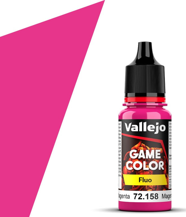 Vallejo 72.158 Game Color Fluorescent Magenta 18ml