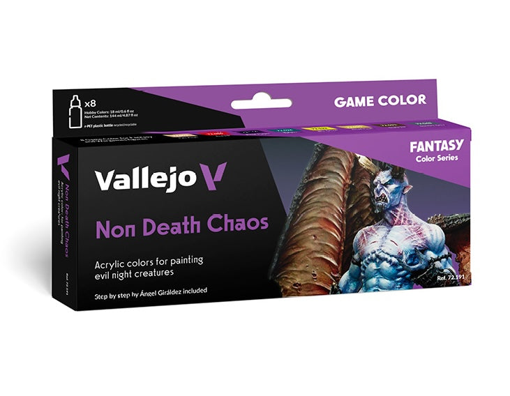 Vallejo 72.191 Game Color Non Death Chaos Set