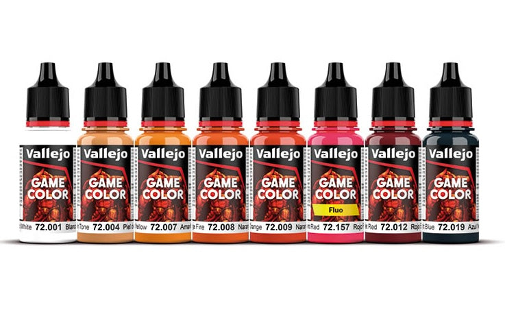 Vallejo 72.196 Game Color New Fire Dragons Set