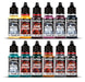 Vallejo 72.202 Squidmar Mini Dark Future 12 Color Paint Set