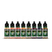 Vallejo 72.204 Angel Giraldez Game Air Fantasy Face Painting 8 Color Paint Set