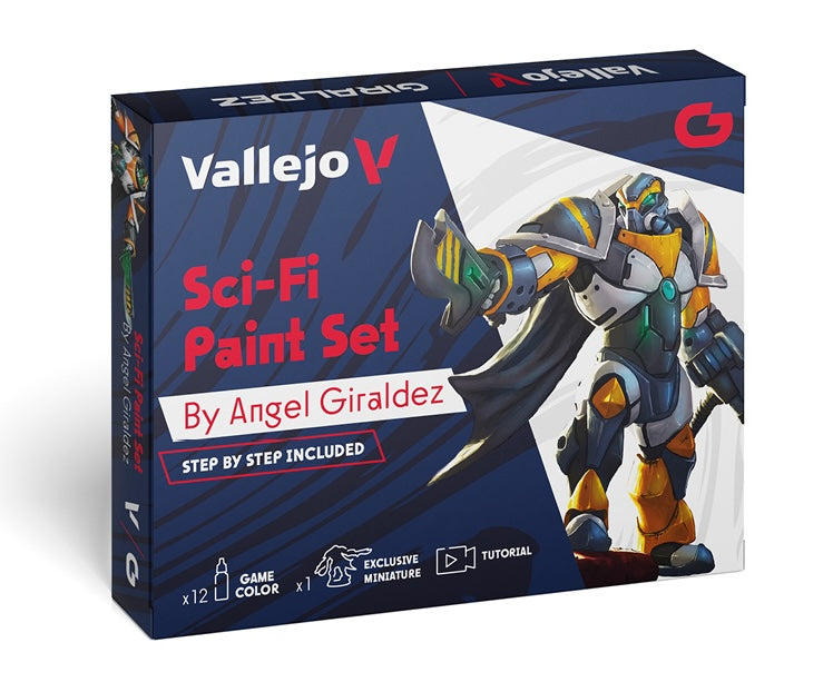Vallejo 72.313 Game Color Sci-Fi 12 Color Set