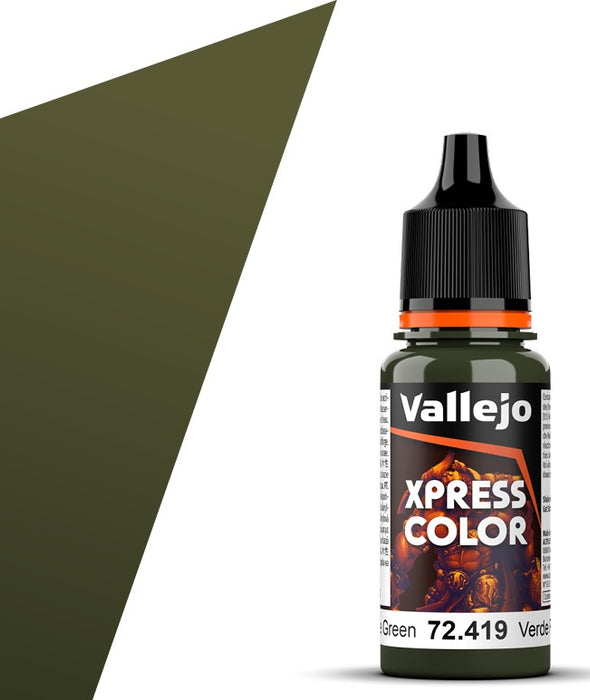Vallejo 72.419 Express Color Plague Green 18ml