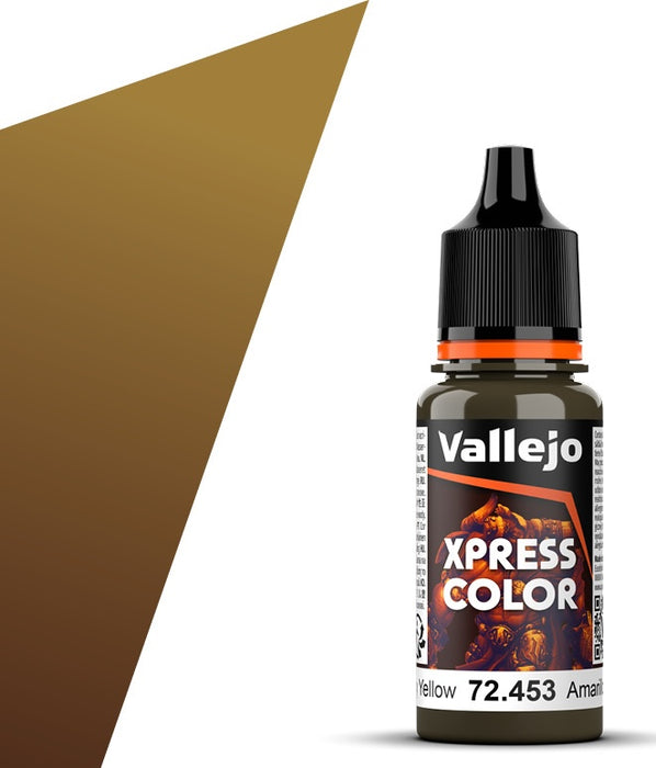 Vallejo 72.453 Express Color Military Yellow 18ml