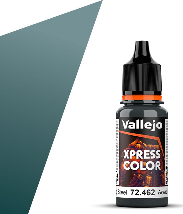 Vallejo 72.462 Express Color Starship Steel 18ml