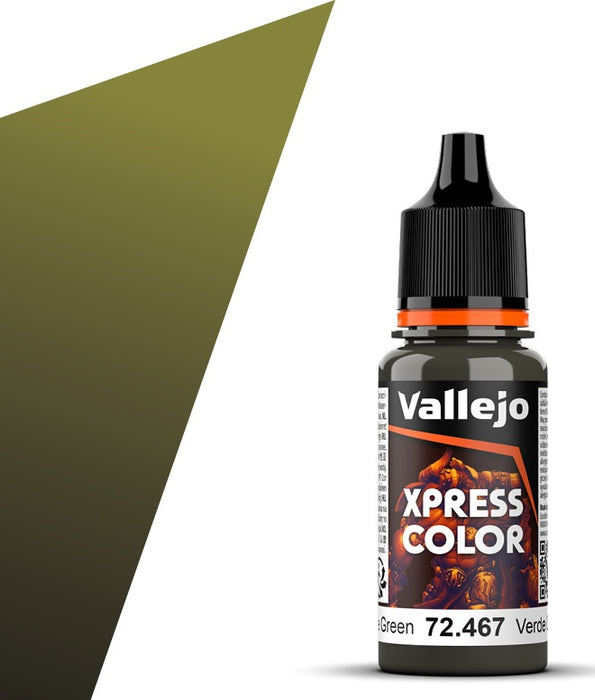 Vallejo 72.467 Express Color Camouflage Green 18ml
