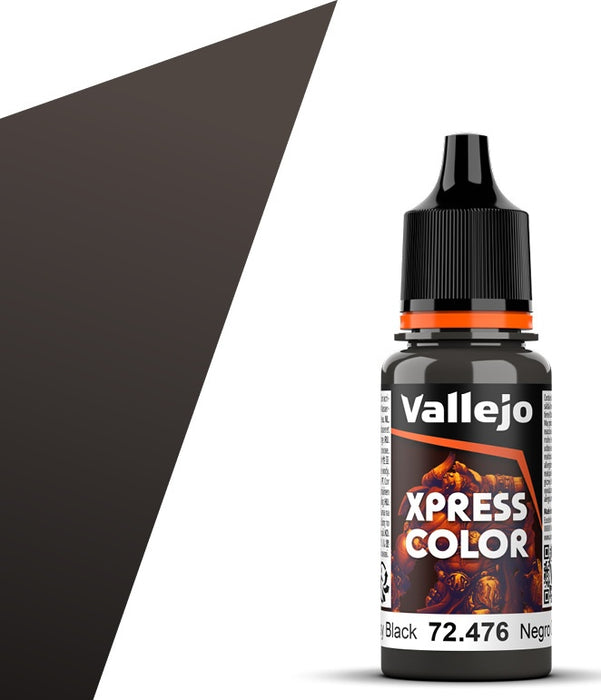Vallejo 72.476 Express Color Greasy Black 18ml