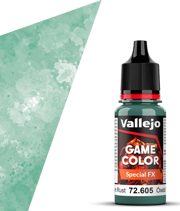 Vallejo 72.605 Game Color Special FX Green Rust 18ml
