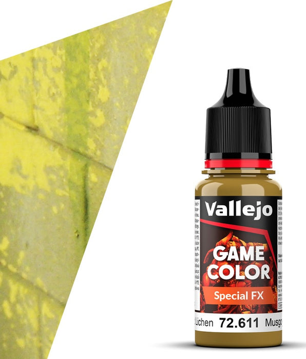 Vallejo 72.611 Game Color Special FX Moss & Lichen 18ml