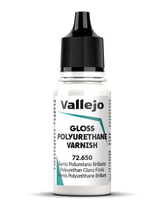 Vallejo 72.650 Polyurethane Gloss Varnish 18ml
