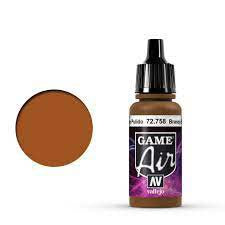 Vallejo 72.758 Game Air Brassy Brass 18ml