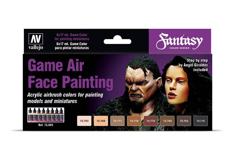 Vallejo 72.865 Game Air Face Painting Giraldez Set