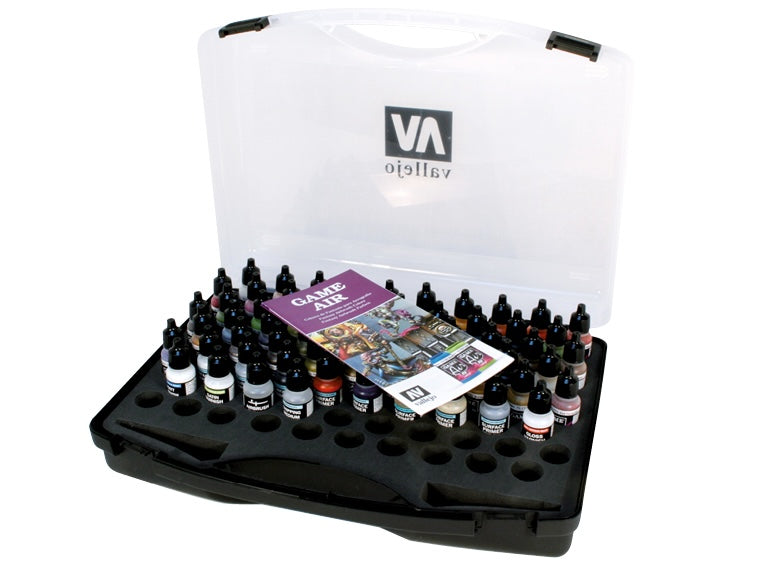 Vallejo 72.872 Game Air Paint 64 Color Set in Case
