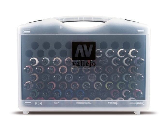 Vallejo 72.872 Game Air Paint 64 Color Set in Case