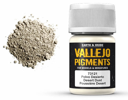Vallejo 73.121 Desert Dust Pigment Powder 35ml Bottle