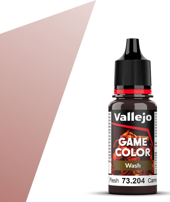 Vallejo 73.204 Game Color Flesh Wash 18ml