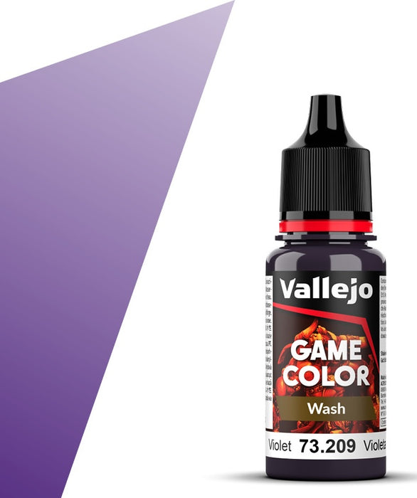 Vallejo 73.209 Game Color Violet Wash 18ml