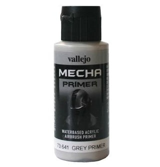 Vallejo 73.641 Mecha Color Grey Primer 60ml Bottle Waterbased Acrylic Paint