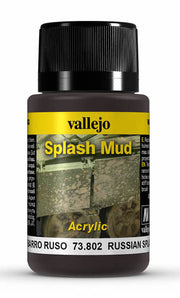 Vallejo 73.802 Russian Splash Mud Weathering Effect 40ml Bottle