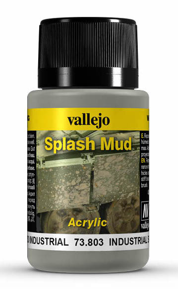 Vallejo Industrial Mud Weathering Effect – 40ml Bottle, 73.809