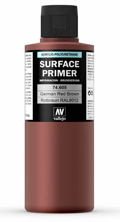 Vallejo Surface Primer - Grey (200ml)