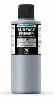 Vallejo 74.615 USN Light Ghost Grey Waterbased Surface Primer 200ml Bottle