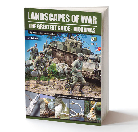 Vallejo 75.004 Landscapes of War The Greatest Guide Dioramas Vol. 1 Book