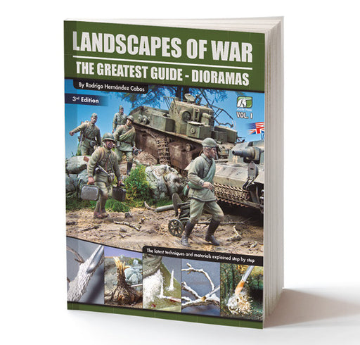 Vallejo 75.004 Landscapes of War The Greatest Guide Dioramas Vol. 1 Book