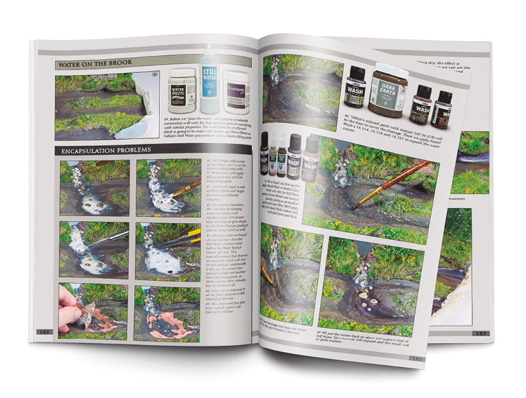 Vallejo 75.009 Landscapes of War The Greatest Guide Dioramas Vol. 2 Bo —  White Rose Hobbies