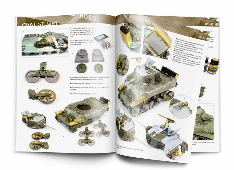Vallejo 75.019 WWII US Army in Europe & Pacific Painting and Weathering AFV Book