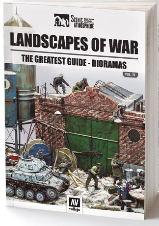 Vallejo 75.026 Landscapes of War The Greatest Guide Dioramas Vol. 4 Book