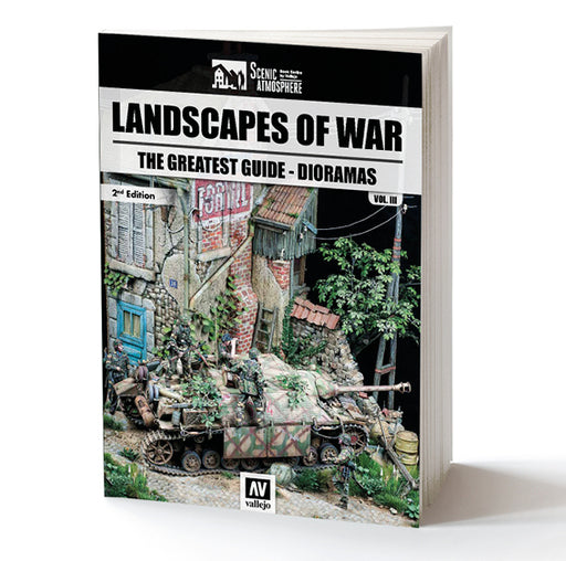 Vallejo 75.034 Landscapes of War The Greatest Guide Dioramas Vol. 3 Book