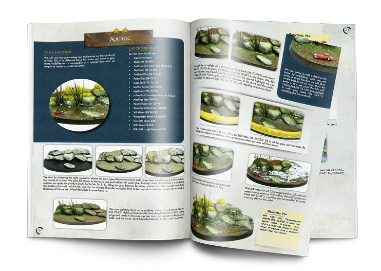 Vallejo 75.045 Painting War Miniatures: Special Bases Book