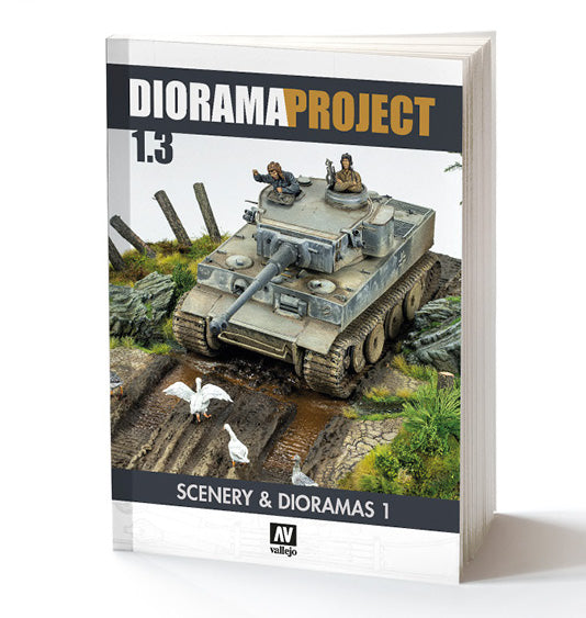 Vallejo 75.049 Diorama Project 1.3: Scenery & Dioramas Book