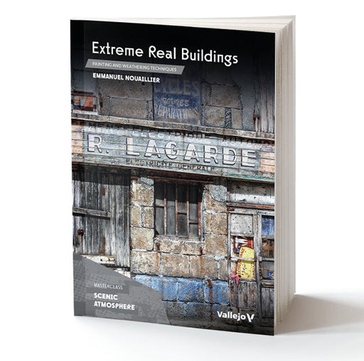 Vallejo 75.050 Extreme Real Buildings Painting and Weathering Techniques Book