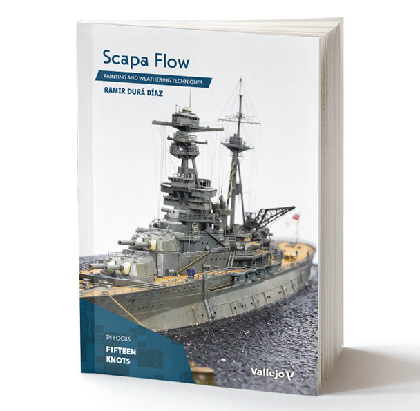 Vallejo 75.058 Scapa Flow (WWII British and German Battleships) Painting & Weathering Book