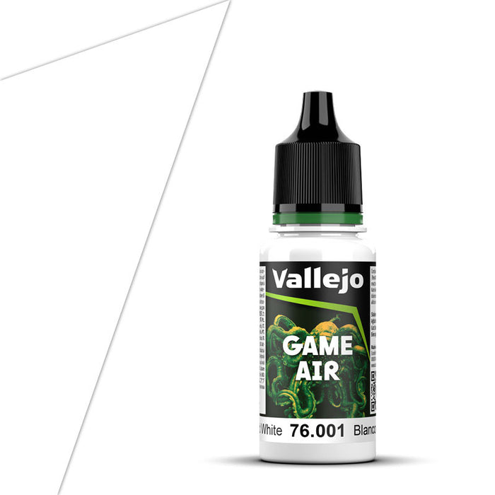 Vallejo 76.001 Game Air Dead White 18ml Acrylic Airbrush Paint