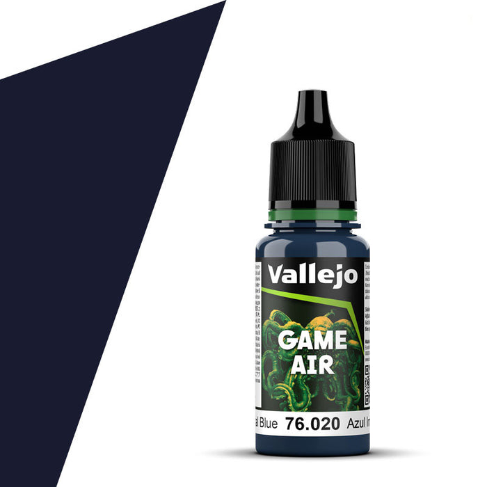 Vallejo 76.020 Game Air Imperial Blue 18ml Acrylic Airbrush Paint