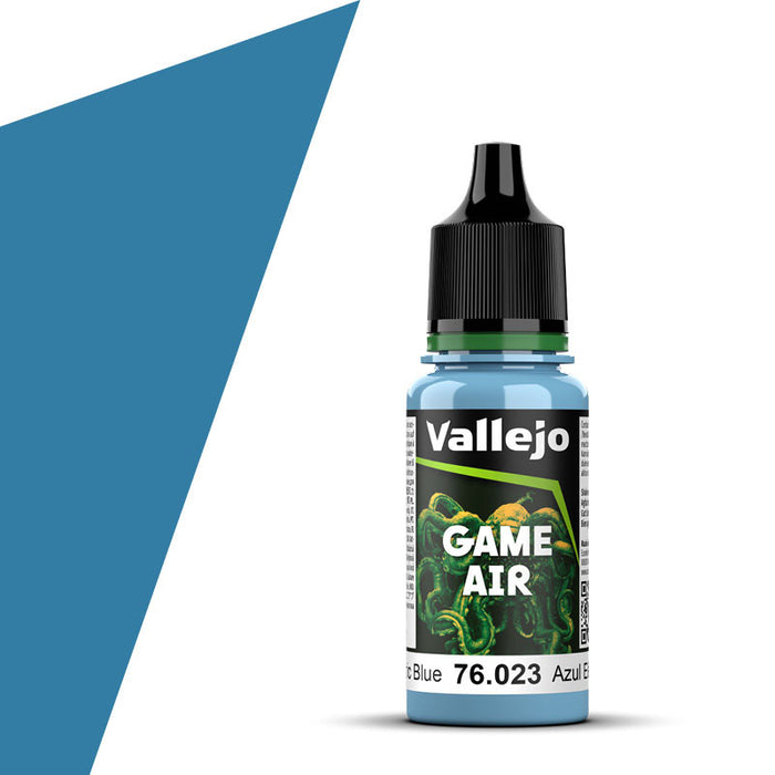Vallejo 76.023 Game Air Electric Blue 18ml Acrylic Airbrush Paint