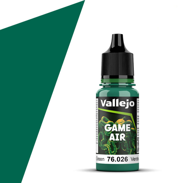 Vallejo 76.026 Game Air Jade Green 18ml Acrylic Airbrush Paint