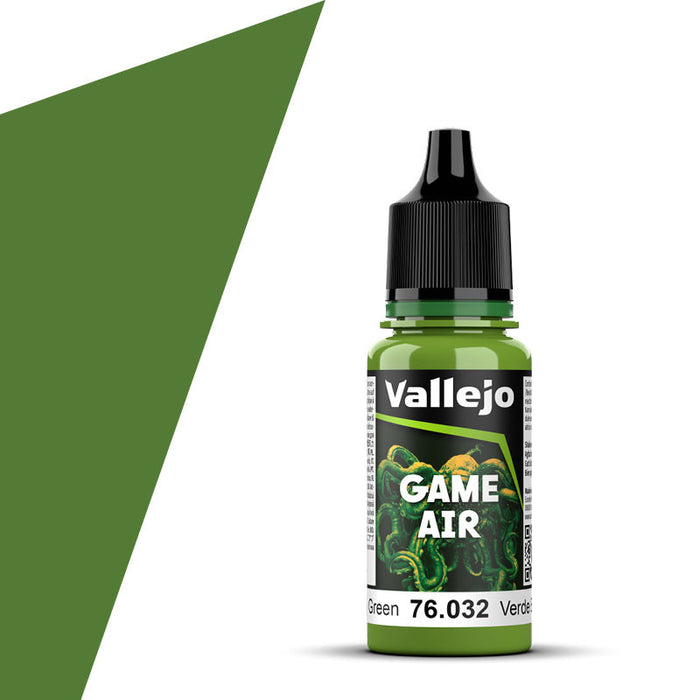 Vallejo 76.032 Game Air Scorpy Green 18ml Acrylic Airbrush Paint