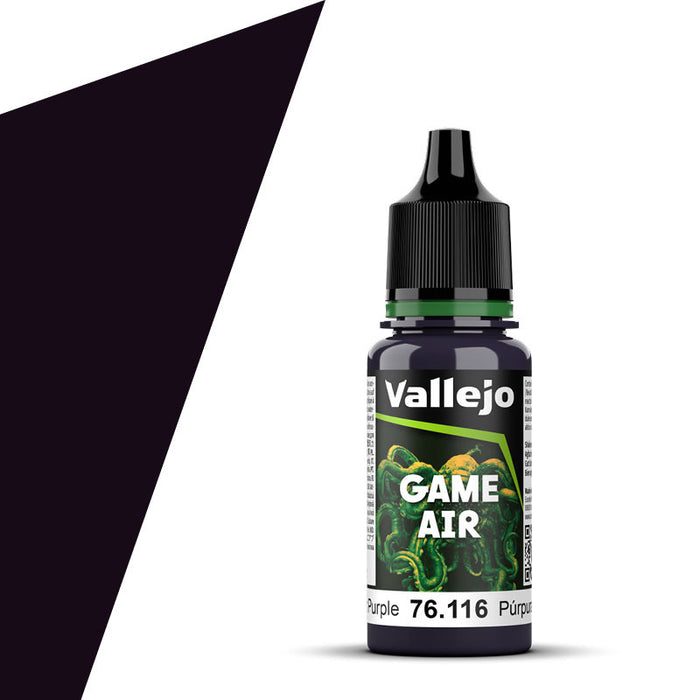Vallejo 76.116 Game Air Midnight Purple 18ml Acrylic Airbrush Paint