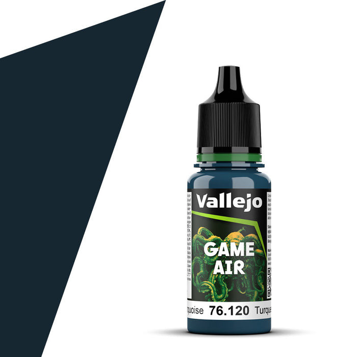 Vallejo 76.120 Game Air Abyssal Turquoise 18ml Acrylic Airbrush Paint