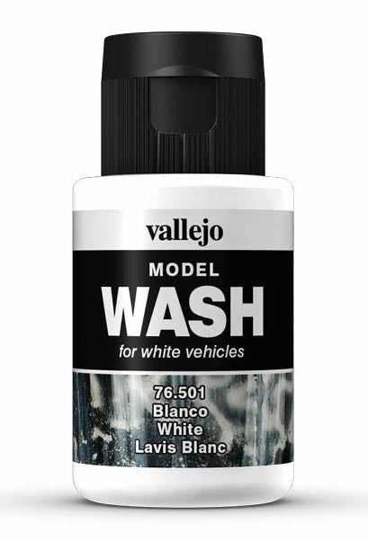 Vallejo 76.501 White Model Wash 35ml Bottle