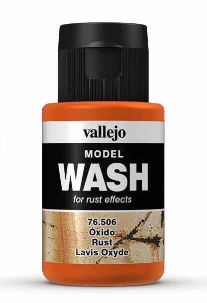 Vallejo 76.506 Rust Model Wash 35ml Bottle